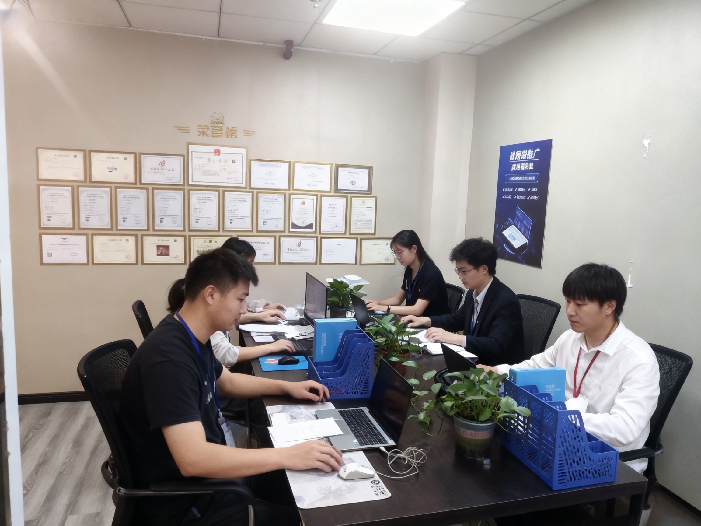 公司实拍二：内容制作与画面呈现场景